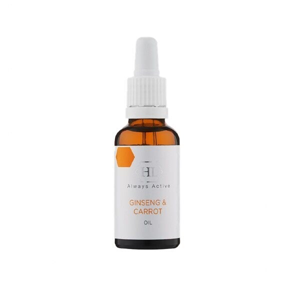 Масляный концентрат для лица Holy Land Cosmetics Ginseng & Carrot Oil, 30 мл