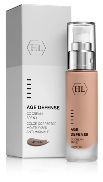 Holy Land Age Defense CC Cream SPF 50 — Корректирующий CC крем SPF 50 (Средний)