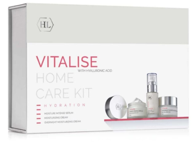 Holy Land Vitalise Hydration Kit — набор для лица (увлажняющая сыворотка 30 мл + дневной крем 50 мл + ночной питательный крем 50 мл)