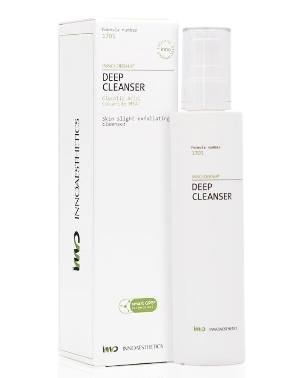 Innoaesthetics DEEP CLEANSER — глубоко очищающий гель для жирной кожи, 200 мл