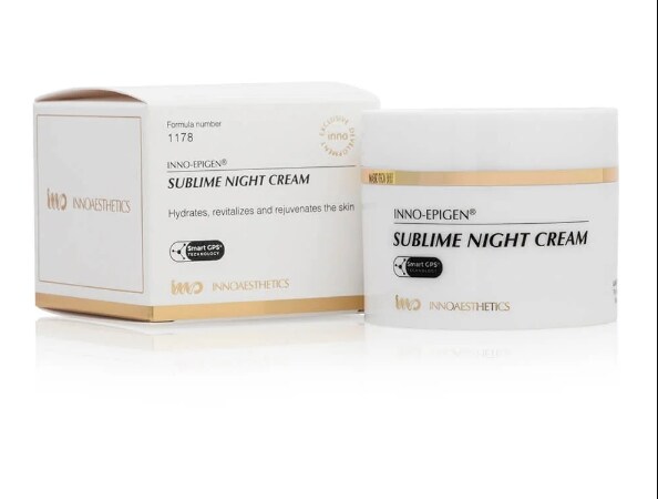 Ночной крем для сухой кожи EPIGEN SUBLIME NIGHT CREAM, Innoaesthetics, 50 мл