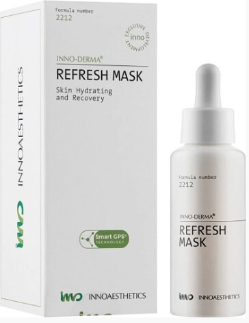 Освежающая маска для успокоения и смягчения раздраженной после INNOAESTHETICS Refresh Mask 50 мл