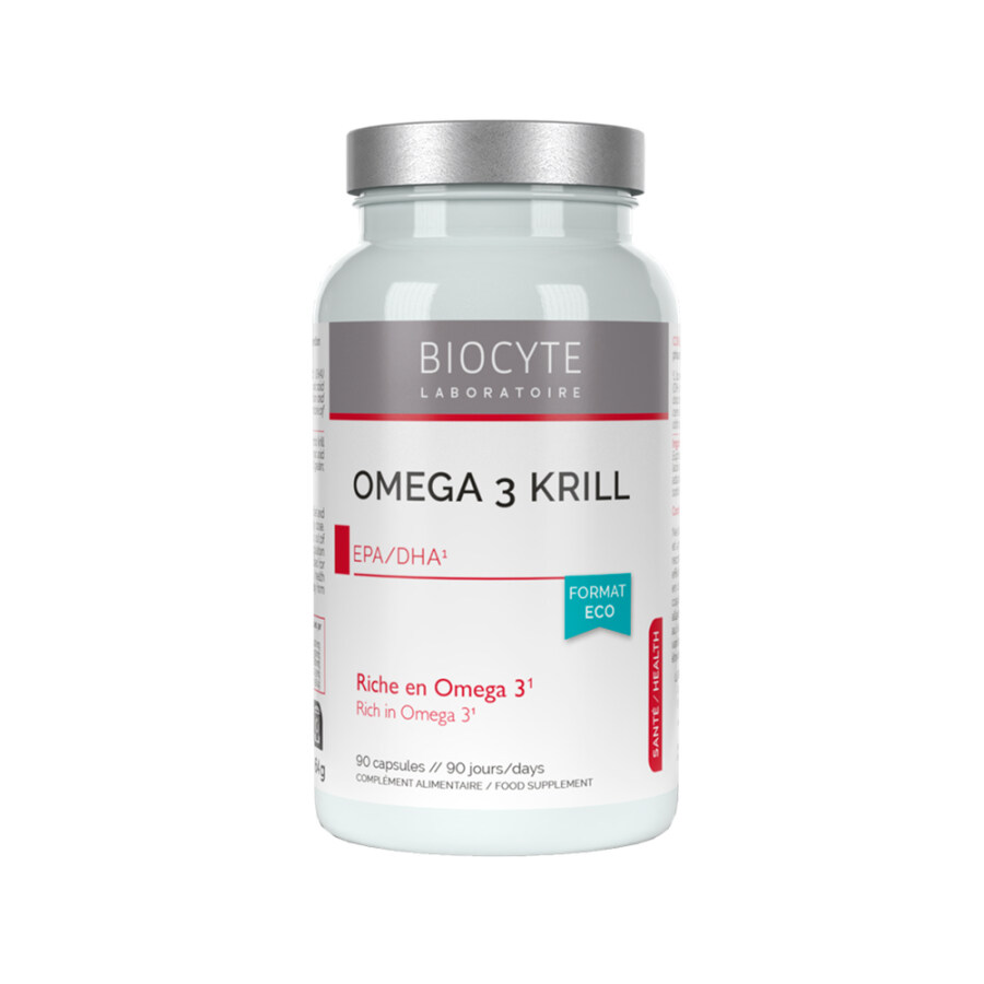 Биодоступные омега-3 жирные кислоты из масла криля Omega 3 Krill 500Mg, 90 капсул