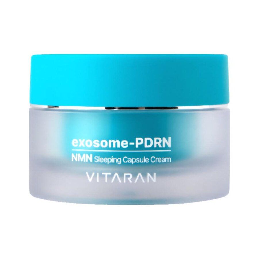 Ночной крем-капсула для омоложения и восстановления кожи Vitaran Exosome PDRN NMN Sleeping Capsule Cream, 50 мл