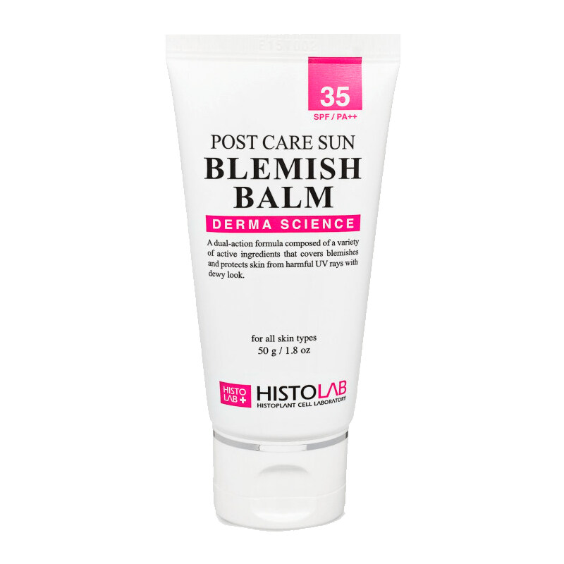 Histolab Post care sun blemish balm SPF35 + / PA ++ / Тональний бальзам відновлюючий «Постпроцедурний» SPF 35+, 50 мл
