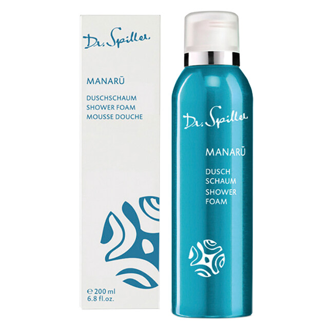 Dr. Spiller Manaru Shower Foam Пенка для душа с экстрактом цветов орхидеи, 200 мл